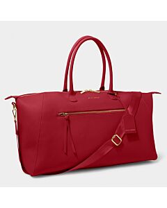 Katie Loxton Chelsea Weekend Bag - Garnet Red